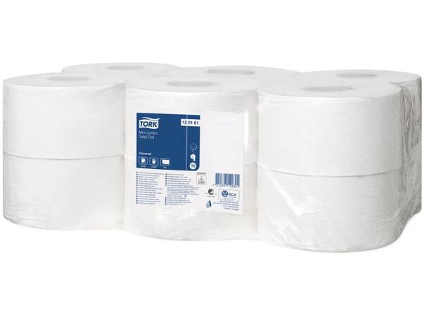 Toalettpapir TORK Universal T2 mini 240m 1-lag universal toalettpapir 